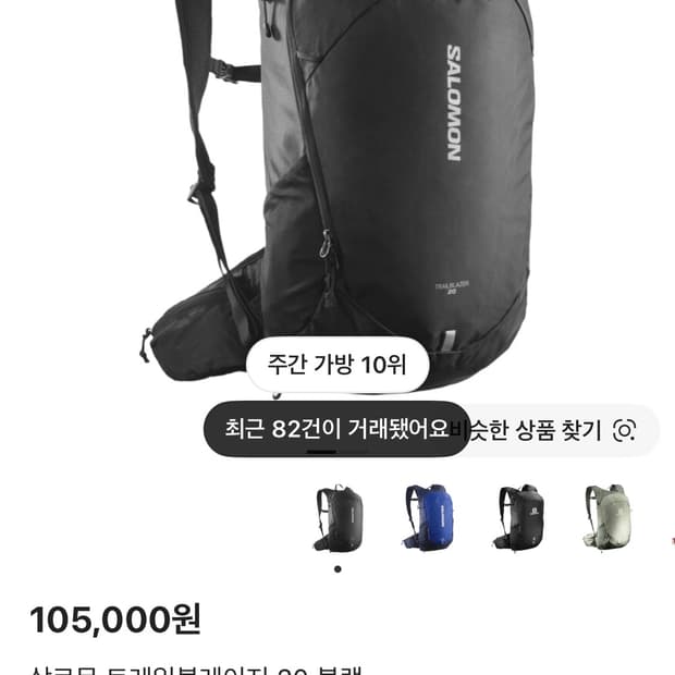 살로몬 백팩 20