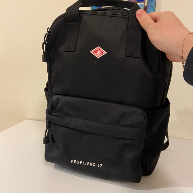 DANTON 단톤 블랙 백팩 PEUPLIERS 17