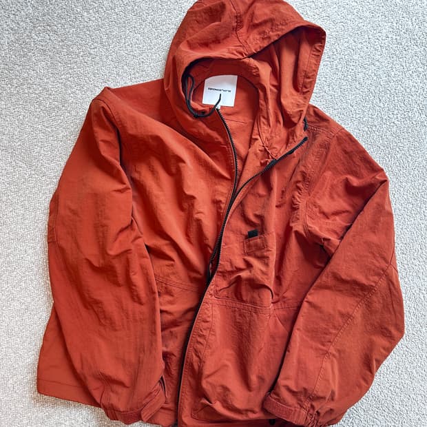 [2회착] 에스피오나지 Ray Yacht Parka 당근 바람막이 m
