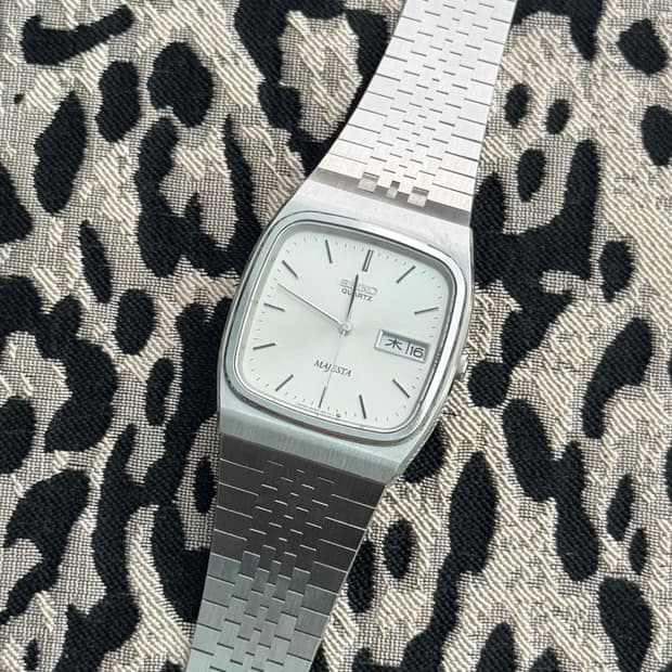 80s 빈티지 세이코 마제스타 샴페인 