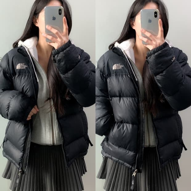 노스페이스 눕시 패딩