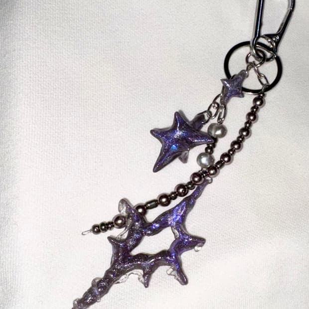 Unnamed star keyring 