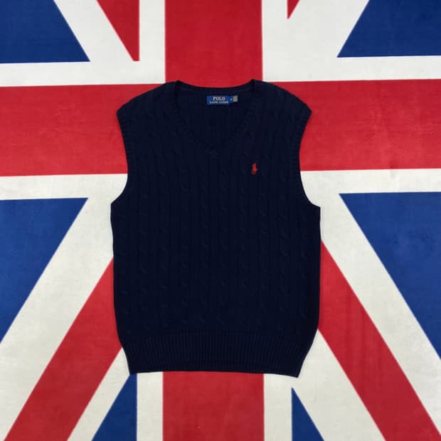 폴로 니트조끼 M 