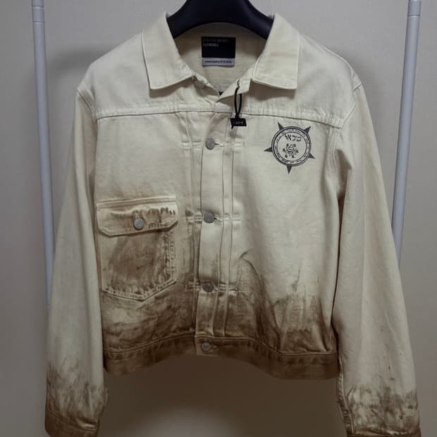 Erd 더티워싱 코튼자켓 새상품 풀구성