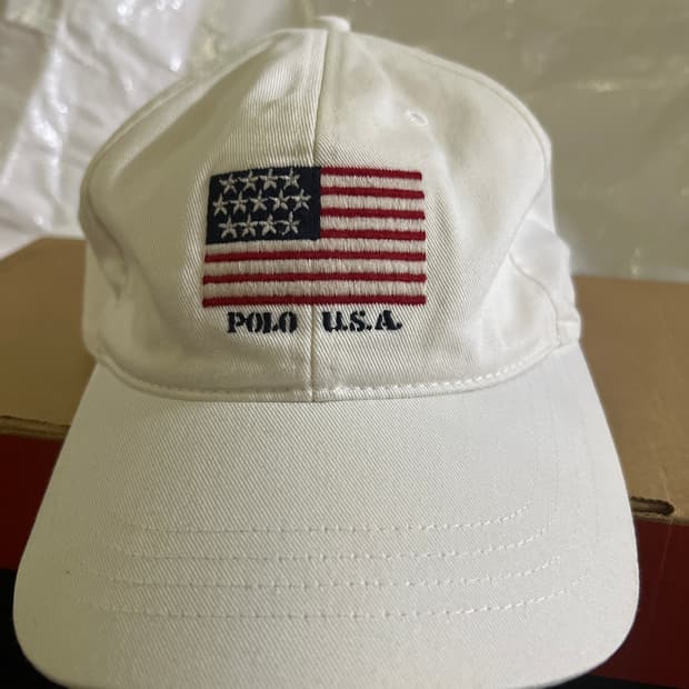 90s 폴로스포츠 성조기 모자