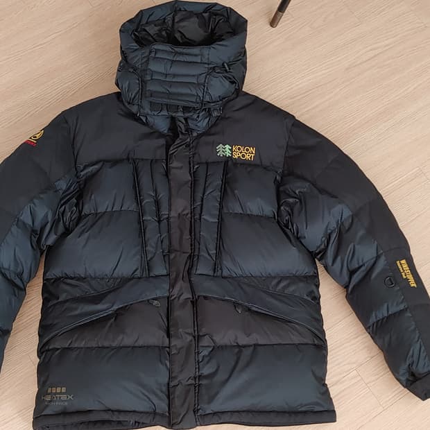 코오롱 스포츠 우모 구스다운 100