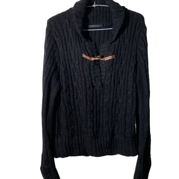 sharp shooter 꽈배기 니트