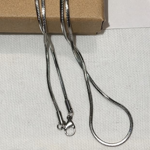 2mm 체인목걸이 남자목걸이