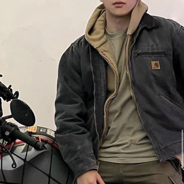 OG Vintage Carhartt J97 PTL Detroit