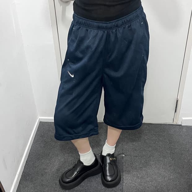 00s 나이키 카프리 7부 메쉬 팬츠 바지