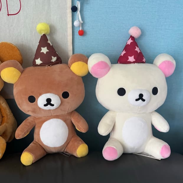 정품 생일 리락쿠마 코리락쿠마 봉제인형 2종류