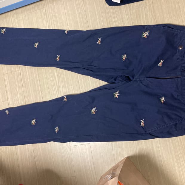 폴로 랄프 로렌 스트레치 스트레이트핏 자수 치노 (31/32)