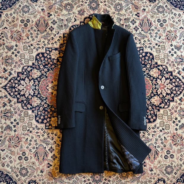 에트로 체스터필드 코트 남성100