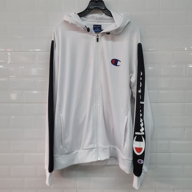 챔피온 화이트 후드집업