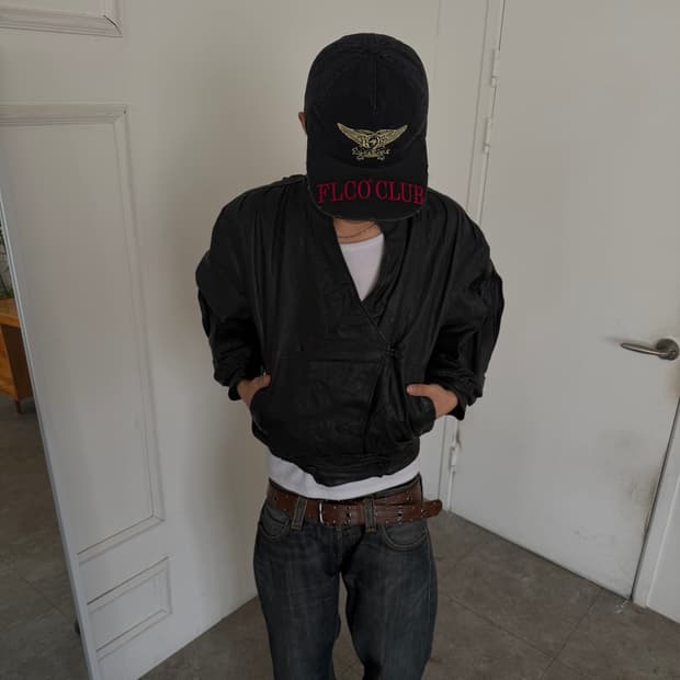 빈티지 레더 자켓