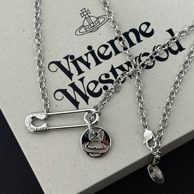 비비안웨스트우드 아카이브 이모진 클립 목걸이