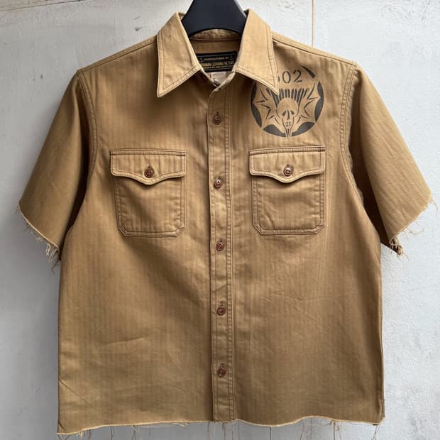 Cushman U.S.N. HBT Cut-Off Shirt