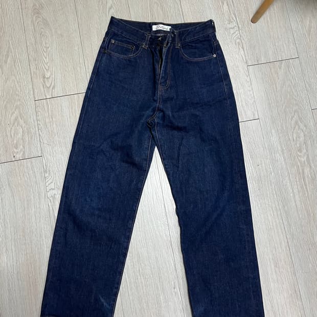 비슬로우 와이드 셀비지 데님 인디고 28