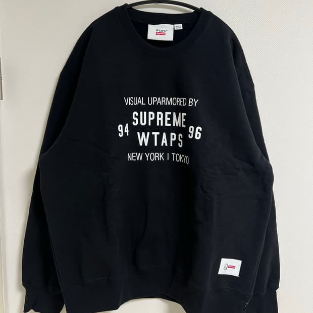 21FW 슈프림 X 더블탭스 크루넥 (XL)