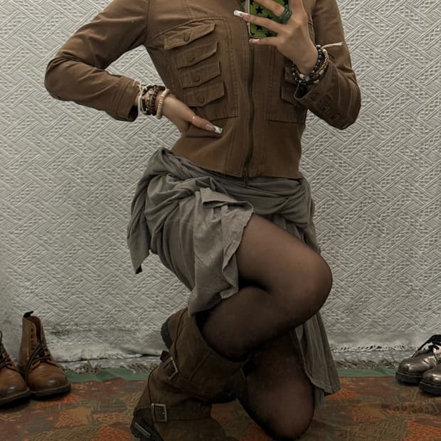 아르마니 익스체인지 희귀 캐주얼 시크 나폴레옹 자켓 K0127