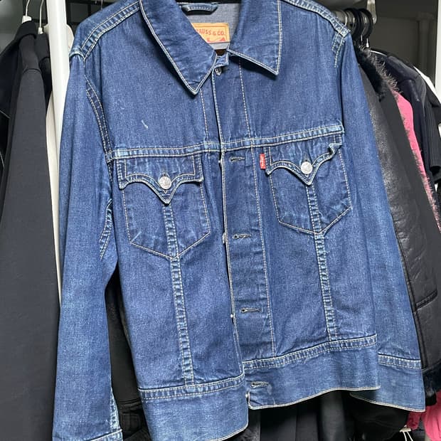 리바이스 청자켓