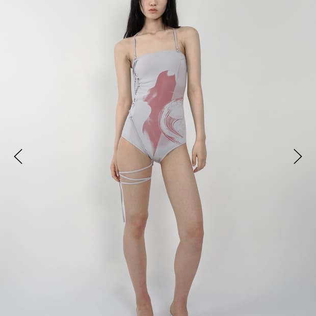 Nache COSMIC SWIM SUIT LIGHT GRAY 0