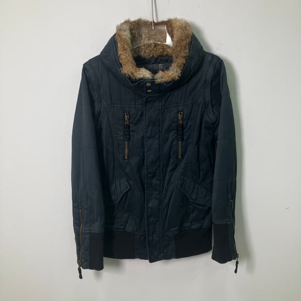 VTG 빈티지 네이비 봄버 자켓 38