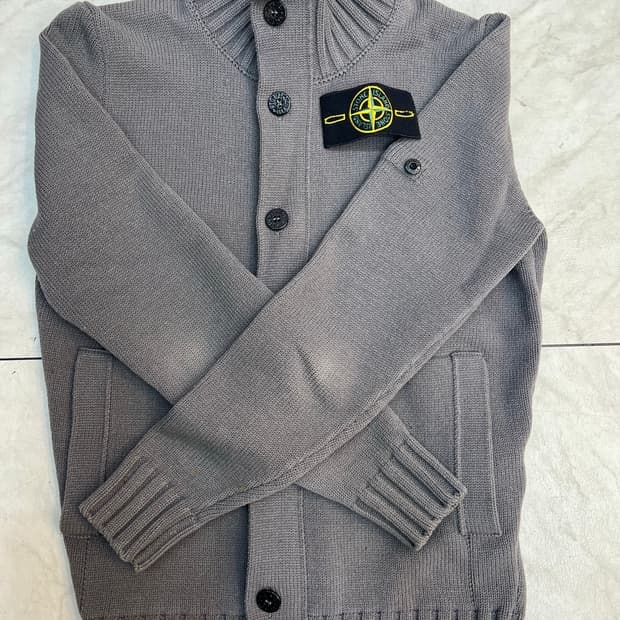 스톤아일랜드 니트 집업 가디건 95