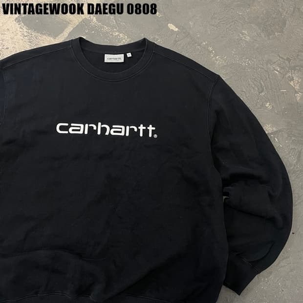 칼하트 wip 맨투맨