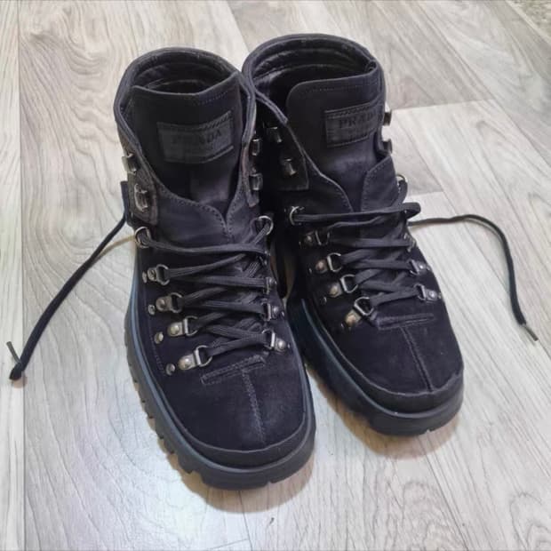 Prada Suede Hiking Boots 등산화