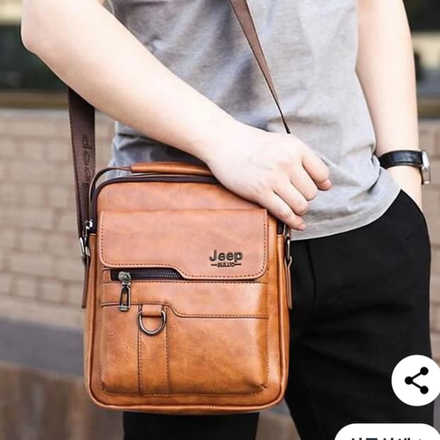 JEEP BULUO 크로스바디 메신저 백 비즈니스 캐주얼 핸드백 숄더 하