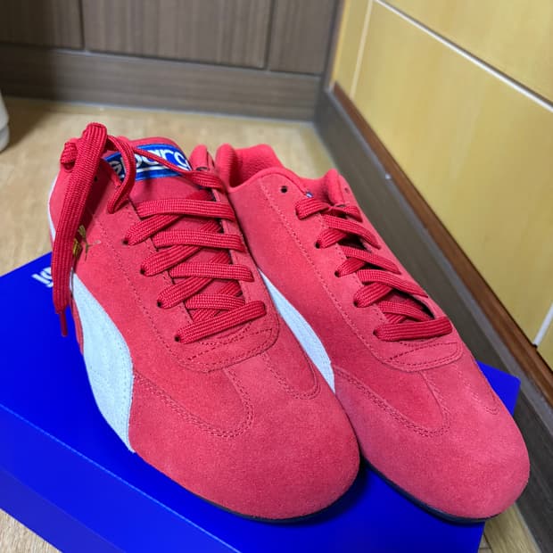 퓨마 스피드캣 레드 260