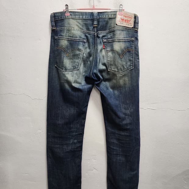 리바이스 504 데님 워싱진