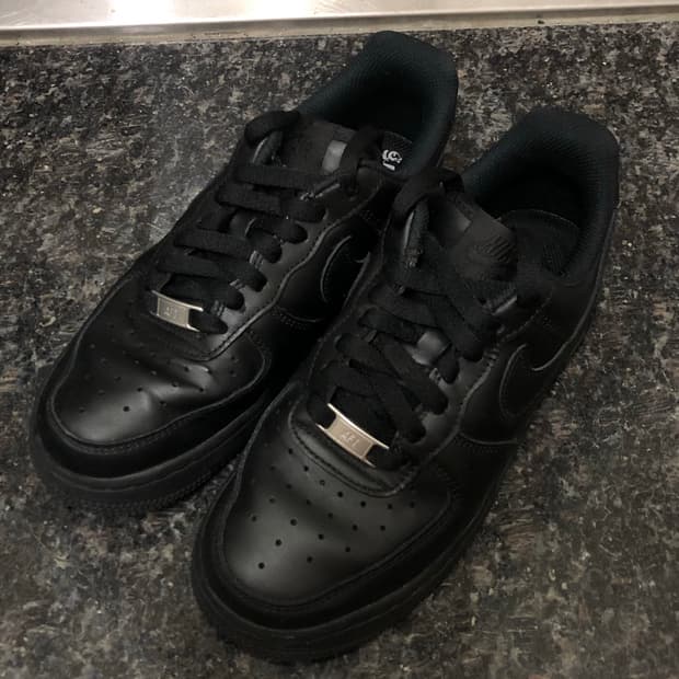 [230] 나이키 에어포스 올블랙
