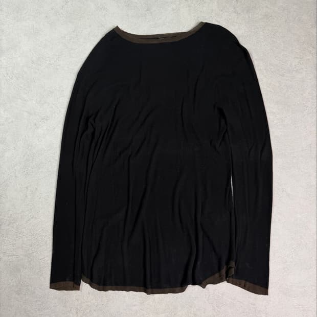 Ann Demeulemeester Two-Tone Long Sleeve