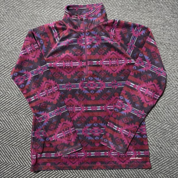 에디바우어 아즈텍 플리스 쿼터 집업(M)