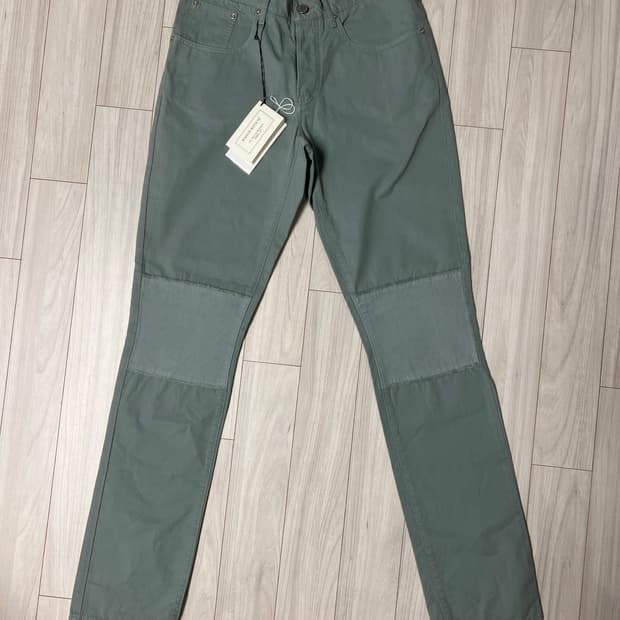 메종키츠네 면바지