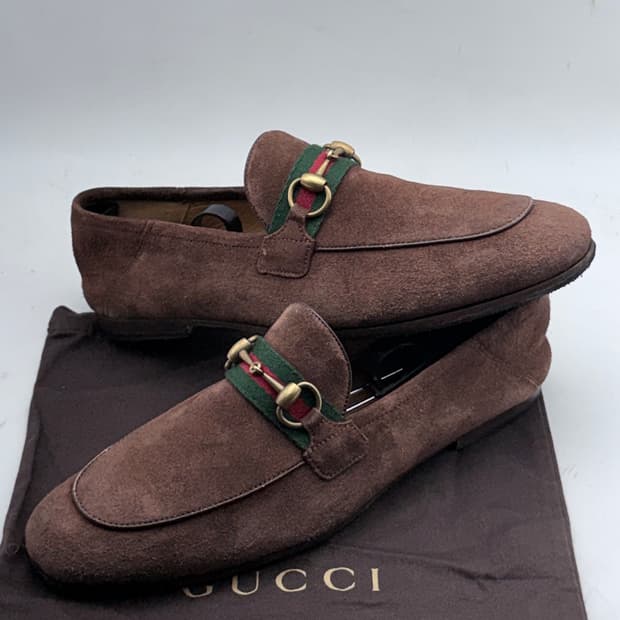 정품)구찌 홀스빗 구두 265