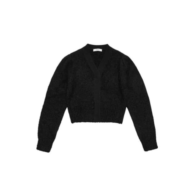 아모멘토 그랜마 가디건 블랙