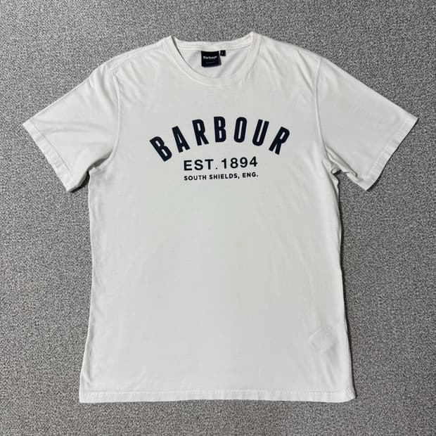 Barbour 바버 반팔티 L