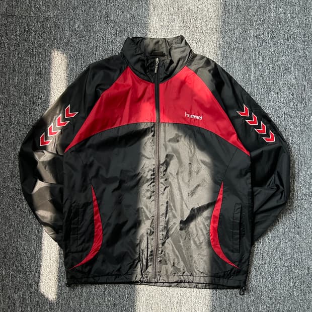 험멜 사이드라인 바람막이 자켓