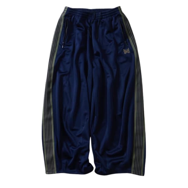 S 니들스 x 프릭스 스토어 H.D. 트랙 팬츠 폴리 스무스 네이비