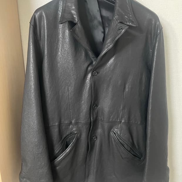 S) 유스(youth) 워시드 레더 자켓 초판본