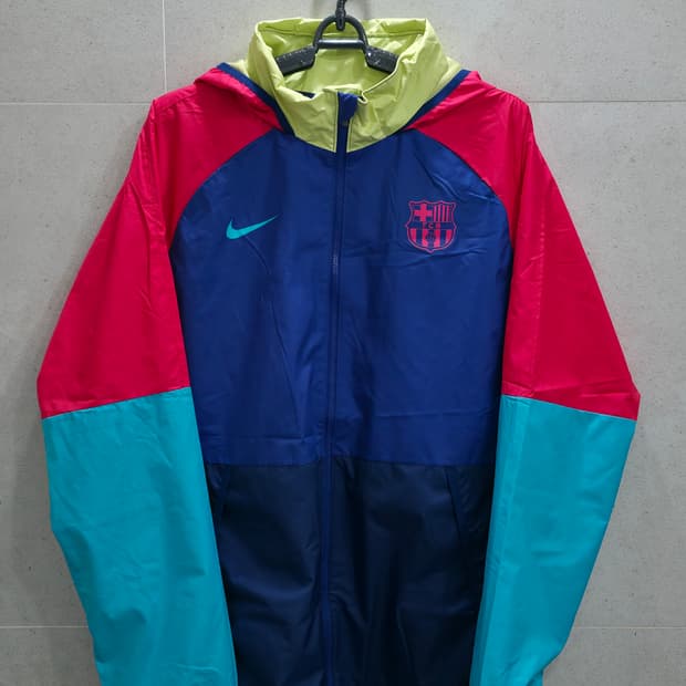 나이키 FC바르셀로나 AWF 바람막이 후드 자켓
