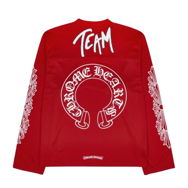 크롬하츠 메쉬 롱슬리브 레드  XXL 삽니다!!