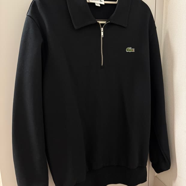 라코스테 카라 맨투맨 90 (xs) 블랙