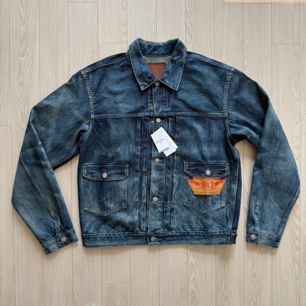 RRL 더블알엘 웨스트 뷰 데님 트러커 자켓 L