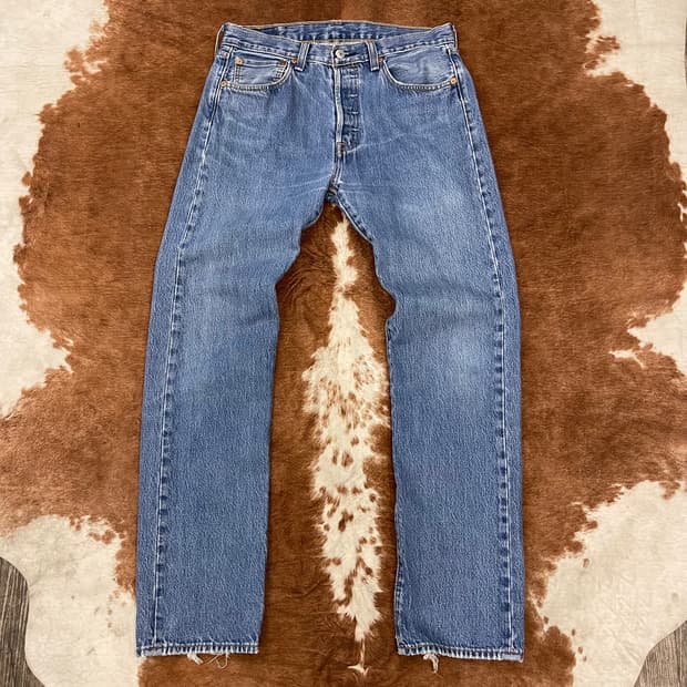 Levi's 리바이스 빈티지 워싱 팬츠 501 w31l32