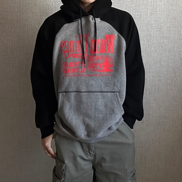 Teket 테켓 Warm Things 배색 후드티