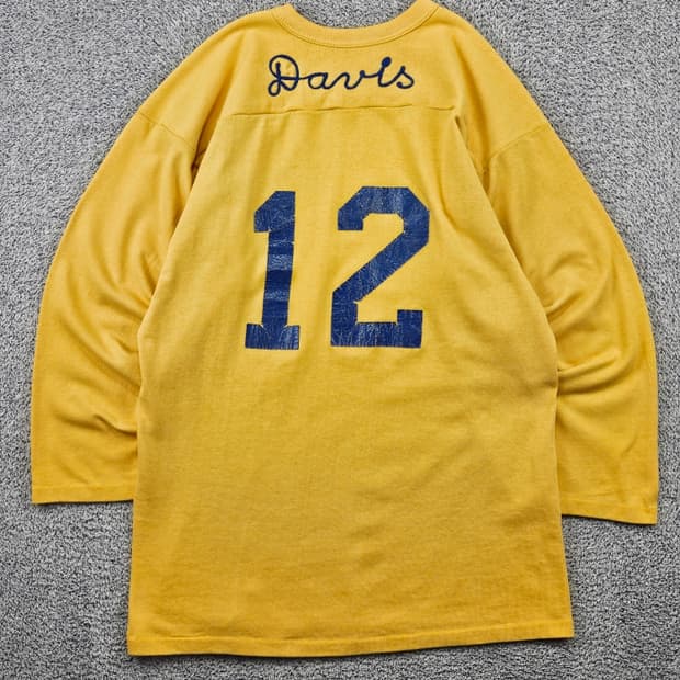 70's 러셀 풋볼 싱글스티치 롱슬리브 긴팔티셔츠 ( L )/ 11801